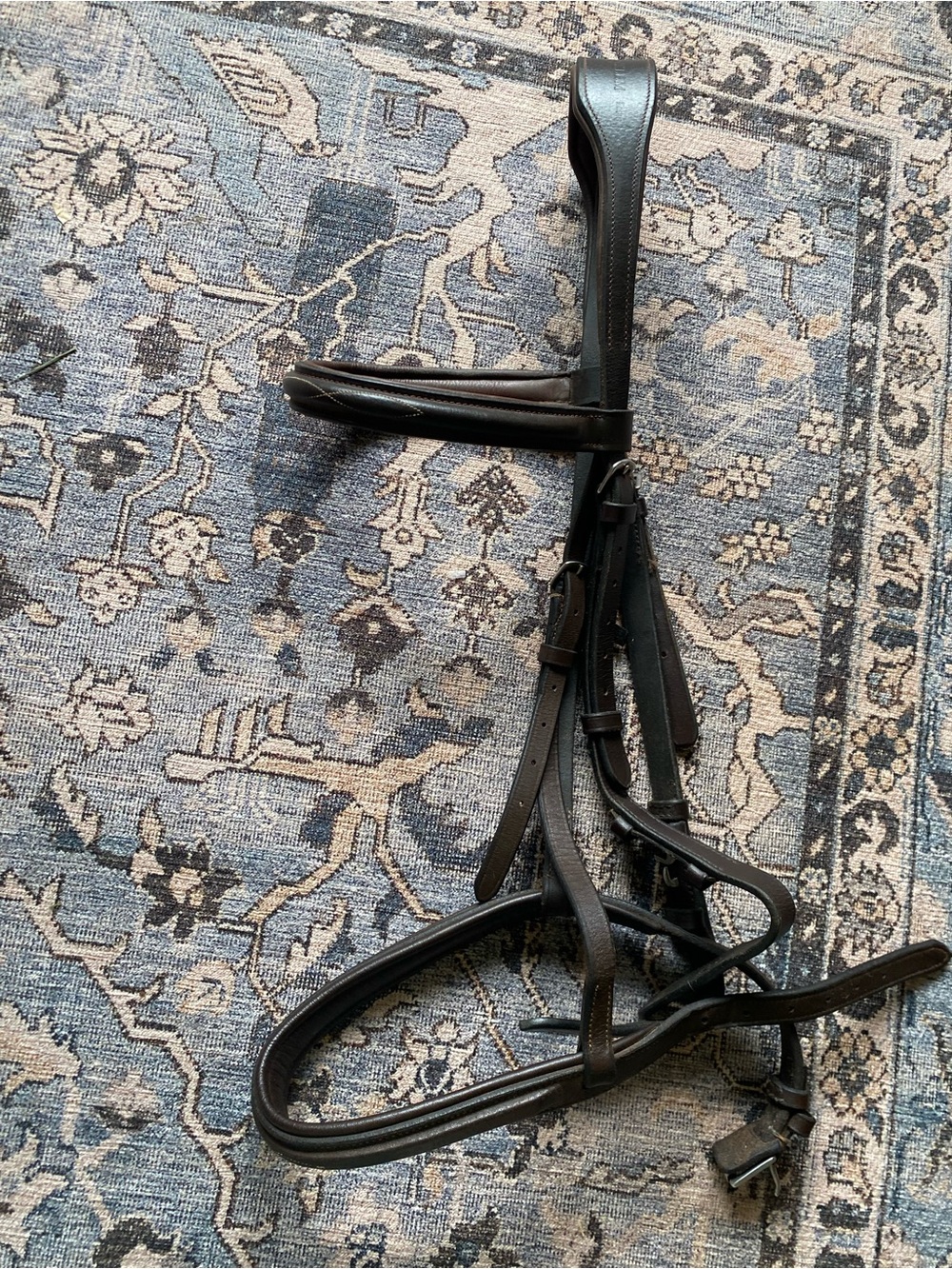 Brown Leather Horse Bridle
